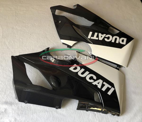 CARBONVANI Ducati Panigale V4 / V4R Full Carbon Fairing Set (8 parts; Akrapovic version)