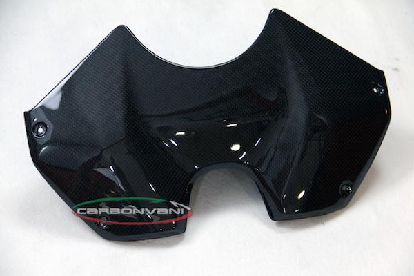 CARBONVANI Ducati Panigale V4 Carbon Tank Battery Cover