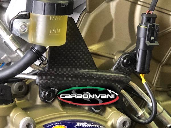 CARBONVANI Ducati Panigale V4 / V4R Carbon Rear Oil Tank Holder