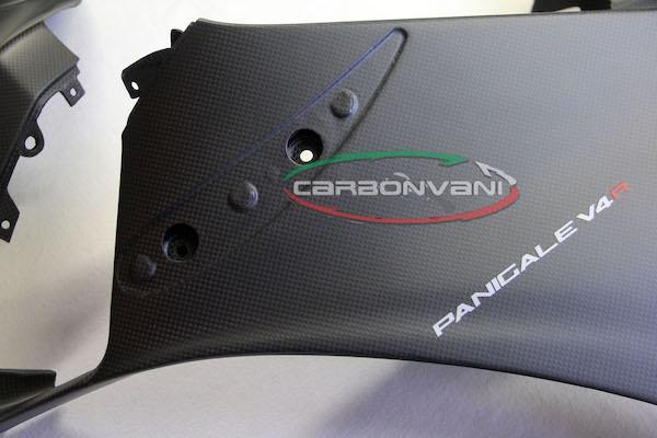 CARBONVANI Ducati Panigale V4R Carbon Side Fairing Panel + Winglet (left)