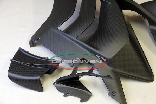 CARBONVANI Ducati Panigale V4R Carbon Side Fairing Panel + Winglet (left)