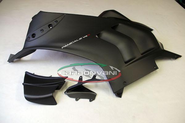 CARBONVANI Ducati Panigale V4R Carbon Side Fairing Panel + Winglet (left)