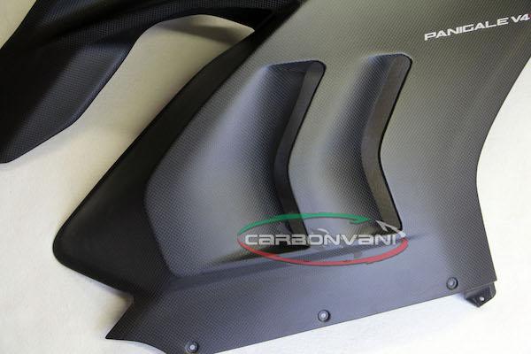 CARBONVANI Ducati Panigale V4R Carbon Side Fairing Panel + Winglet (right)