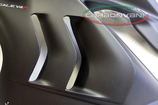 CARBONVANI Ducati Panigale V4R Carbon Side Fairing Panel + Winglet (left)