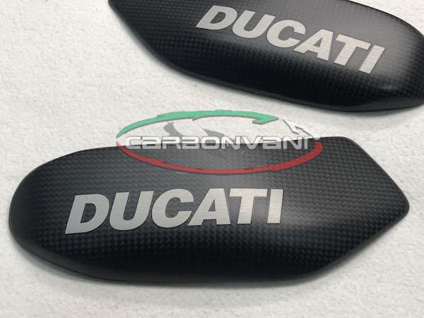 CARBONVANI Ducati Panigale V4 (18/19) Carbon Fuel Tank Protection Sliders