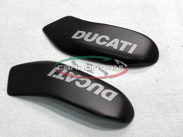 CARBONVANI Ducati Panigale V4 (18/19) Carbon Fuel Tank Protection Sliders