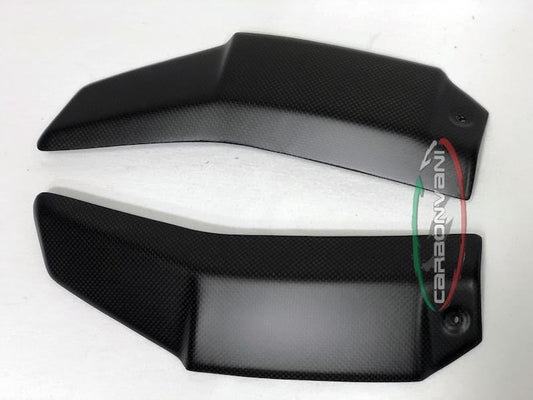 CARBONVANI Ducati Streetfighter V4 Carbon Water Cooler Covers (upper)