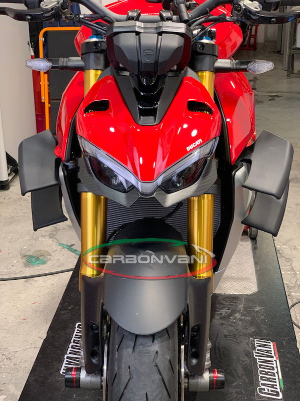 CARBONVANI Ducati Streetfighter V4 Carbon Headlight Fairing (lower part)