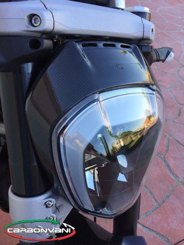 CARBONVANI Ducati XDiavel Carbon Headlight Frame