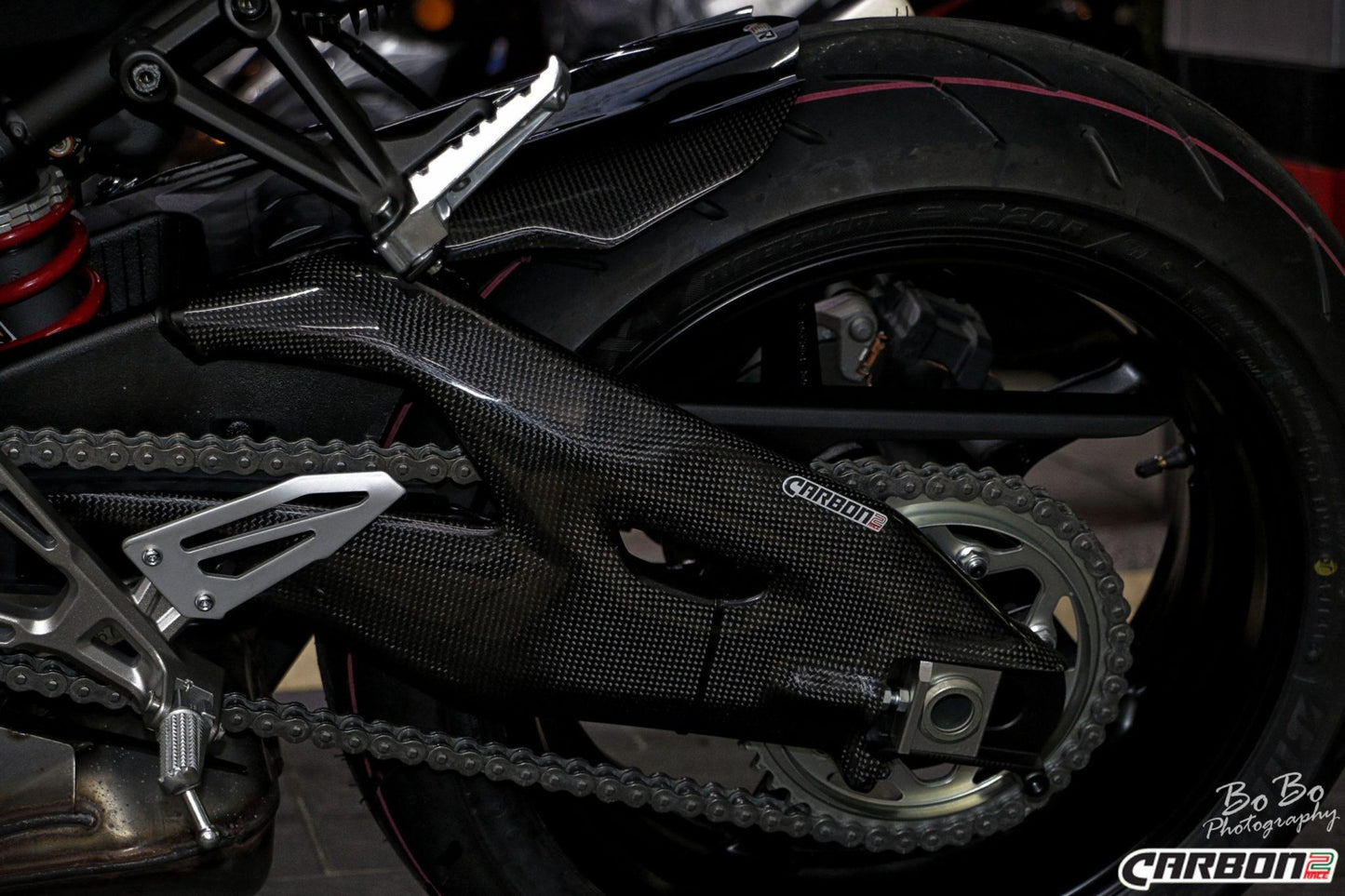 CARBON2RACE Yamaha MT-10 Carbon Rear Hugger