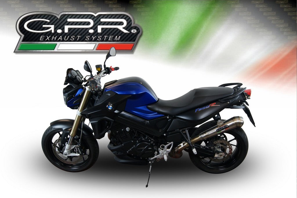 GPR BMW F800R (15/16) Slip-on Exhaust "Powercone Evo 4"