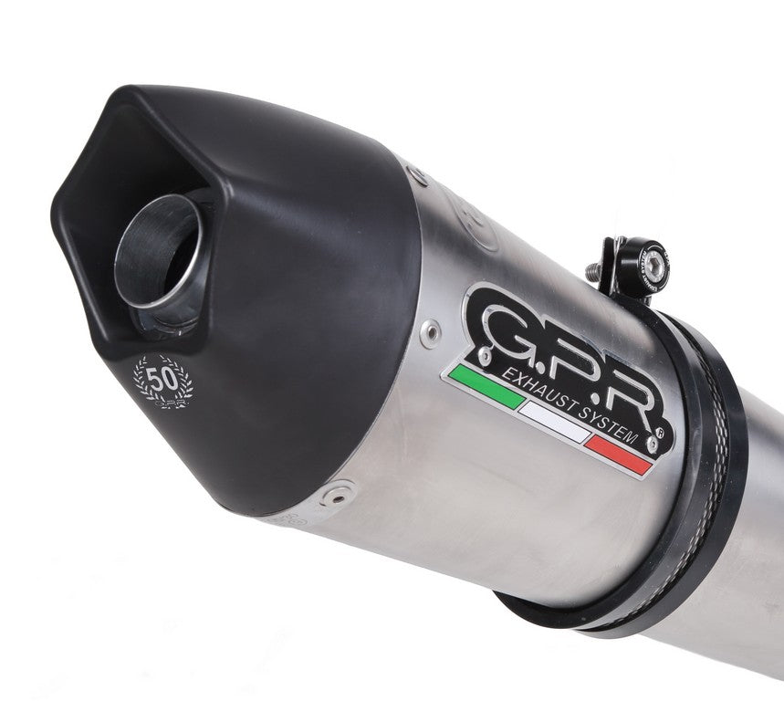 GPR BMW F750GS Slip-on Exhaust "GP Evo 4 Titanium" (EU homologated)