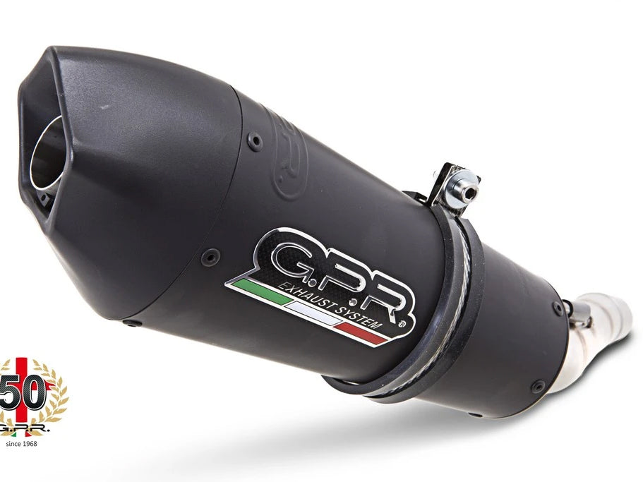 GPR Honda NC700X / NC700S (12/13) Slip-on Exhaust "GPE Anniversary Black Titanium" (EU homologated)