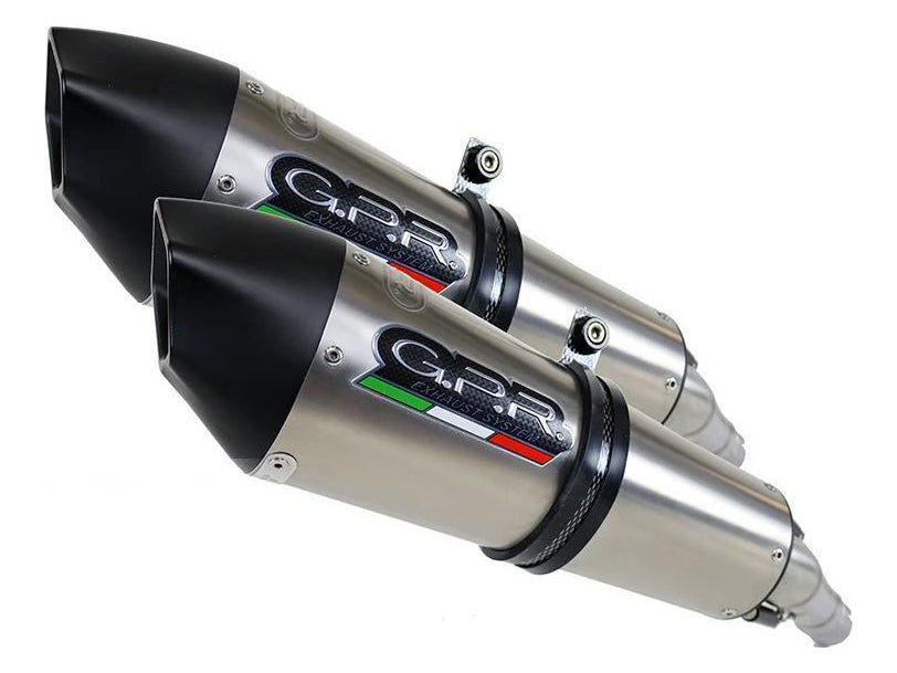 GPR Ducati Monster 696 Dual Slip-on Exhaust "GPE Anniversary Titanium" (EU homologated)