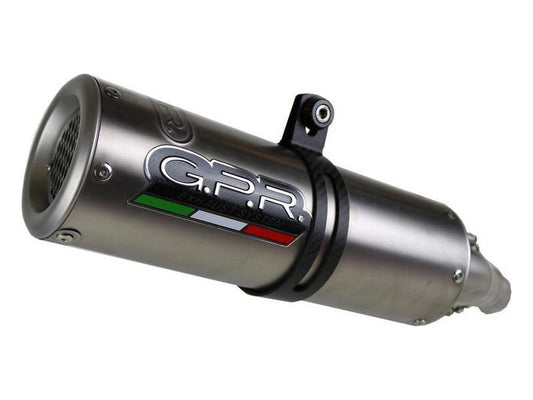 GPR Ducati Hypermotard 1100 Dual Slip-on Exhaust "M3 Titanium Natural" (EU homologated)