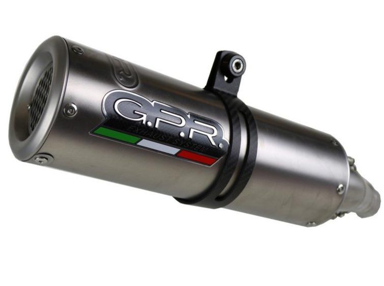 GPR Honda CBR250R Slip-on Exhaust "M3 Titanium Natural" (EU homologated)