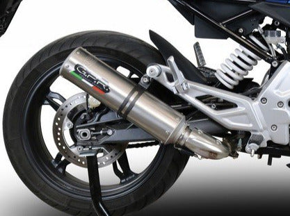 GPR BMW G310R/GS Full Exhaust System "M3 Titanium Natural" (EU homologated)