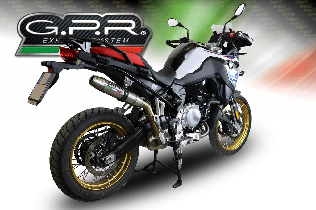 GPR Kawasaki KLE 300 Versys-X Slip-on Exhaust "Deeptone Inox" (EU homologated)