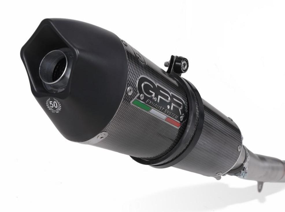 GPR Kawasaki KLZ 1000 Versys (11/14) Slip-on Exhaust "GPE Anniversary Poppy" (EU homologated)