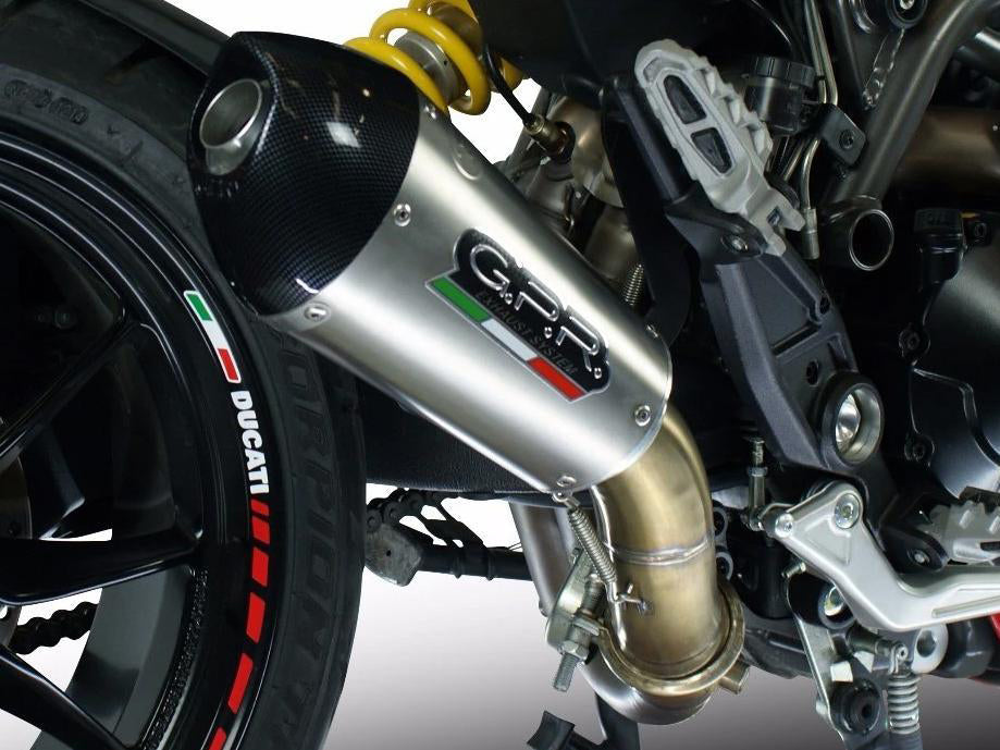 GPR Ducati Hypermotard 796 Full Exhaust System "GPE Anniversary Titanium" (EU homologated)