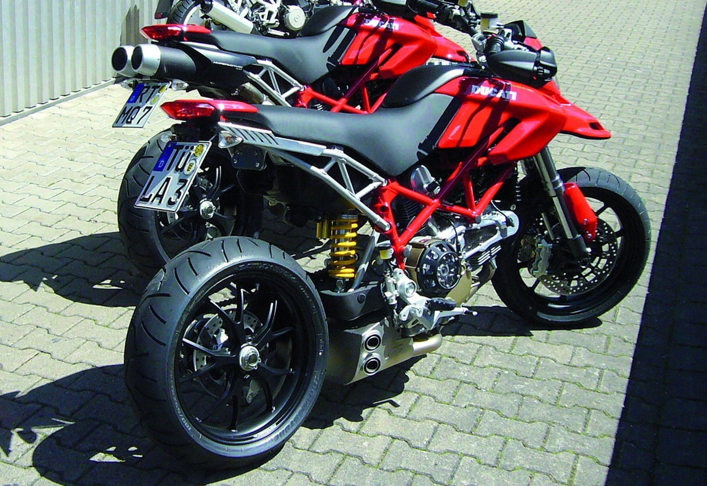 QD EXHAUST Ducati Hypermotard 1100 Full Exhaust System "Ex-Box" (EU homologated)