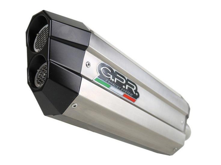 GPR BMW F800S/ST Slip-on Exhaust "Sonic Inox" (EU homologated)