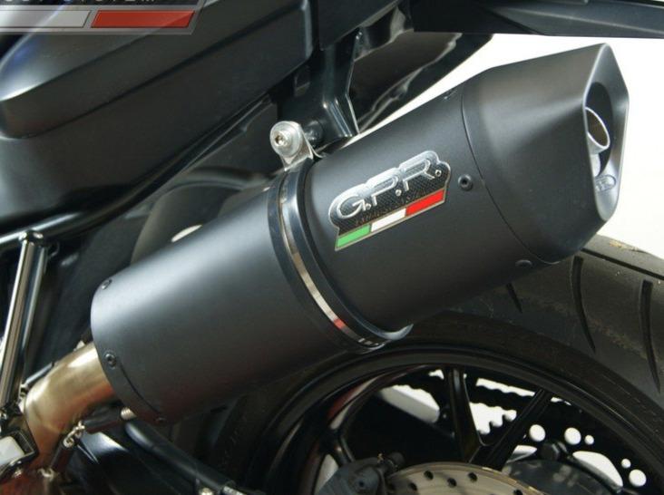 GPR Honda VFR1200X Crosstourer (2017 – ) Slip-on Exhaust "Furore Evo 4 Nero" (EU homologated)