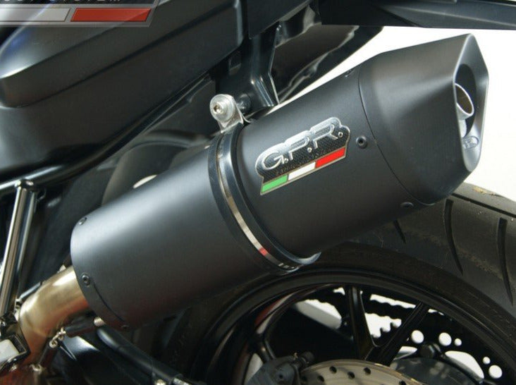 GPR Suzuki SV650 (2016 – ) Slip-on Exhaust "Furore Evo 4 Nero" (EU homologated)