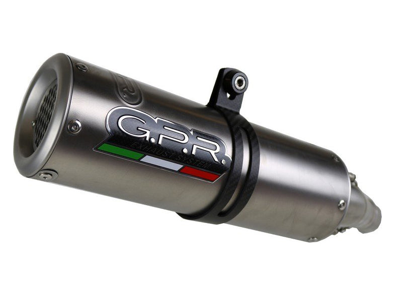 GPR Ducati Monster 696 Dual Slip-on Exhaust "M3 Titanium" (EU homologated)