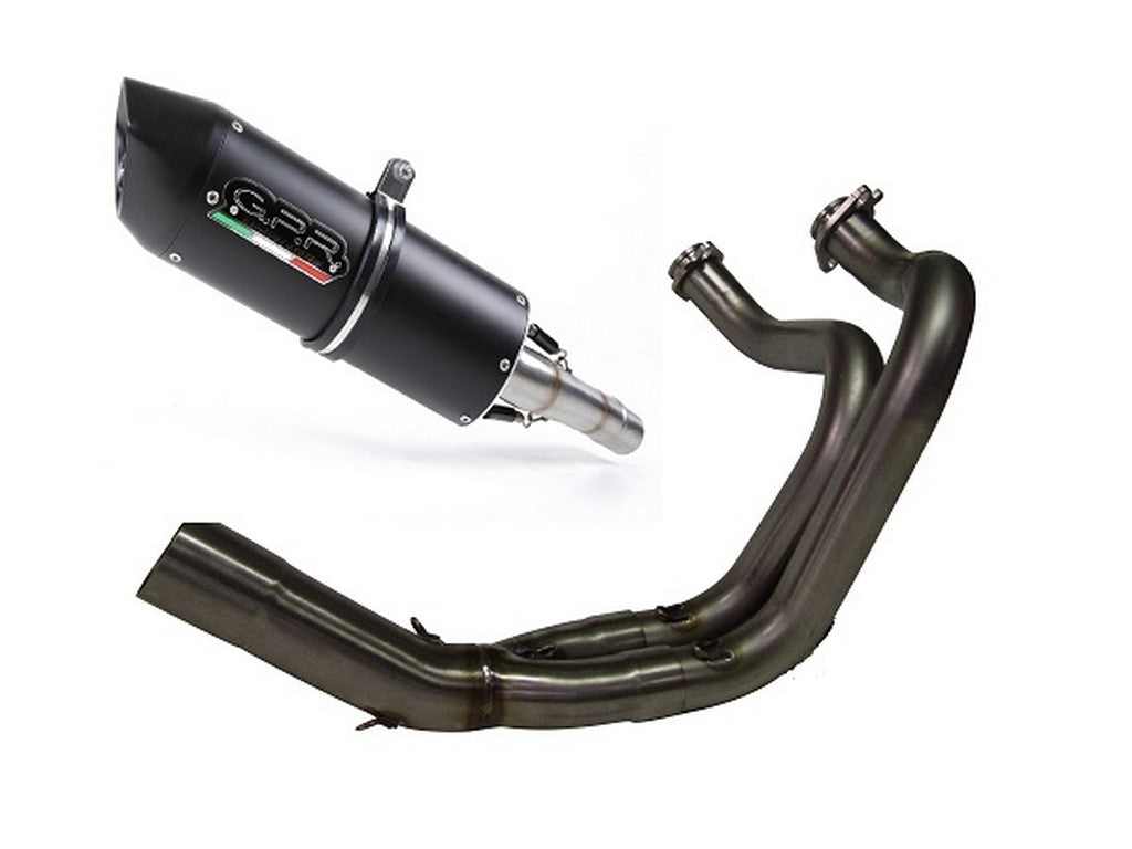 GPR Kawasaki KLE 650 Versys (17/21) Full Exhaust System "Furore Nero"