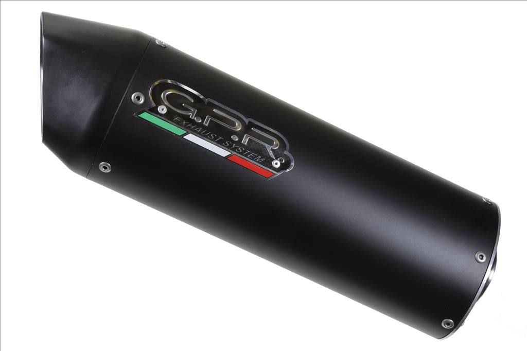 GPR Triumph Speed Triple 1050 (05/10) 3 to 1 Slip-on Exhaust "Furore Nero" (EU homologated)