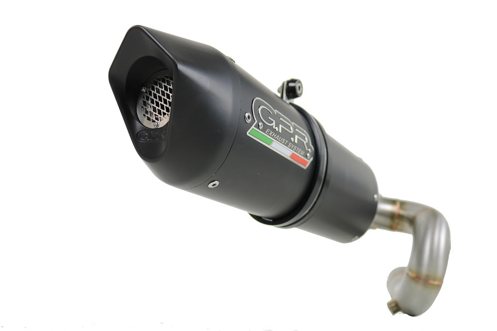 GPR Triumph Speed Triple 1050 (11/15) 3 to 1 Slip-on Exhaust "Furore Nero" (EU homologated)