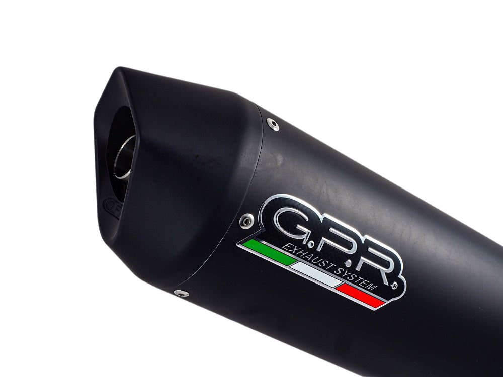 GPR Yamaha XJR1300 (99/06) Dual Slip-on Exhaust "Furore Nero" (EU homologated)