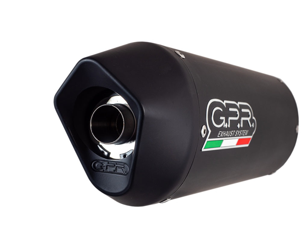 GPR Yamaha XT660R/XT660X Dual Slip-on Exhaust "Furore Nero" (EU homologated)