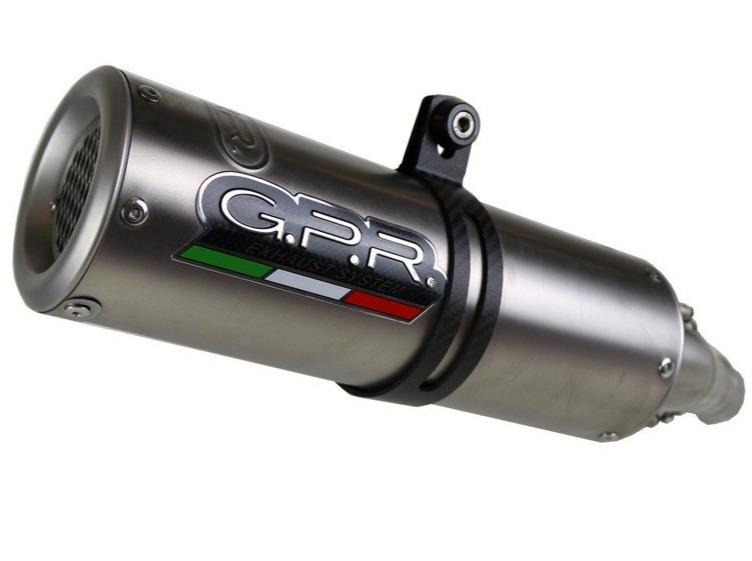 GPR BMW R1200R (06/10) Slip-on Exhaust "M3 Titanium Natural" (EU homologated)