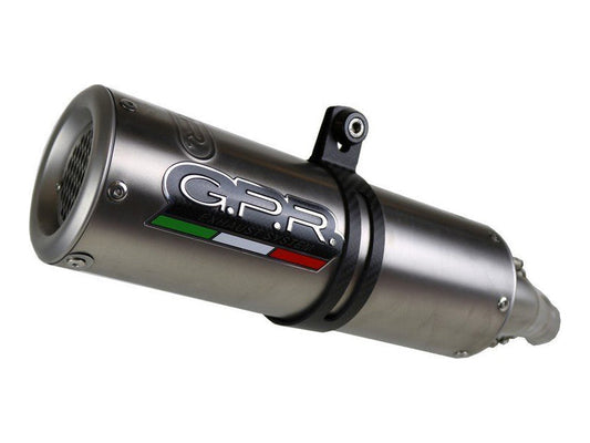 GPR Aprilia RSV4 (09/14) Slip-on Exhaust "M3 Titanium Natural" (EU homologated)