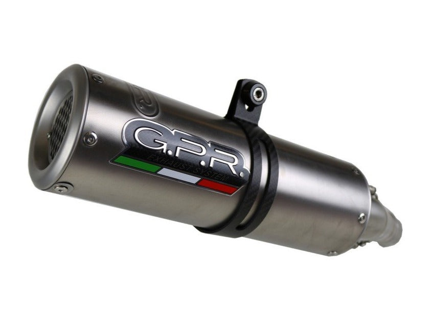 GPR BMW F850GS / Adventure Slip-on Exhaust "M3 Titanium Natural" (EU homologated)