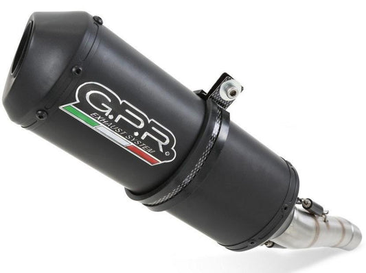 GPR Kawasaki ER-6 (05/11) Slip-on Exhaust "Ghisa" (EU homologated)