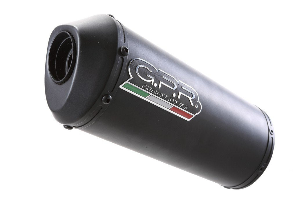 GPR Kawasaki ER-6 (05/11) Slip-on Exhaust "Ghisa" (EU homologated)