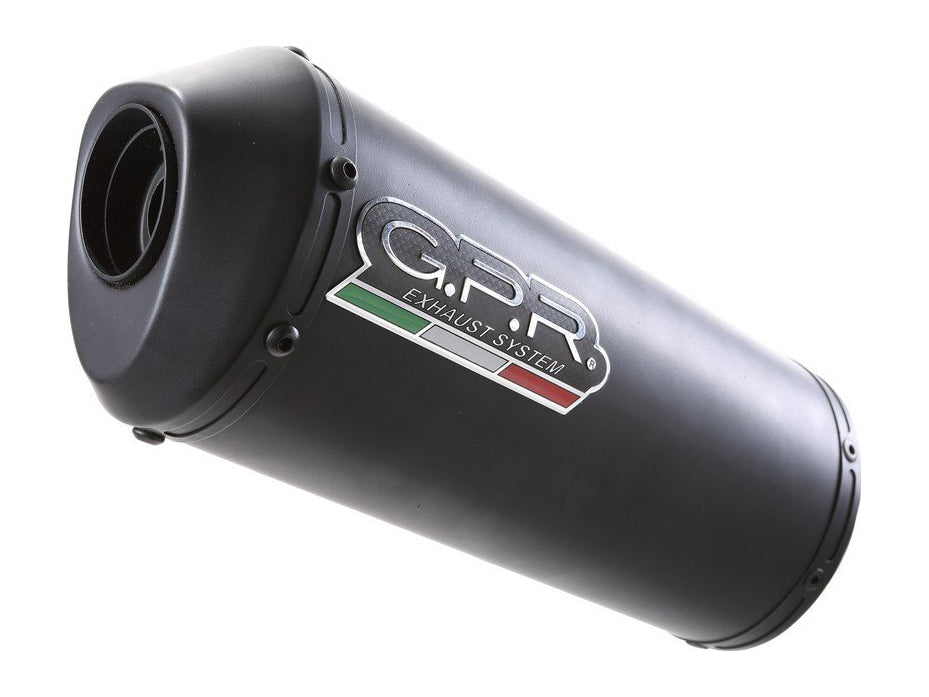 GPR Ducati Monster 821 Slip-on Exhaust "Ghisa" (EU homologated)