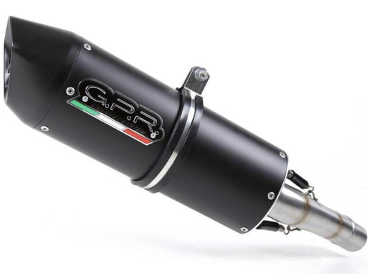 GPR Triumph Speed Four Slip-on Exhaust "Furore Nero" (EU homologated)