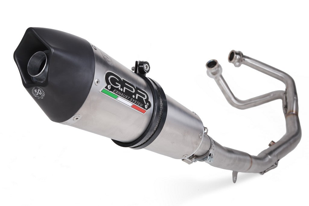 GPR Kawasaki ER-6 (12/16) Full Exhaust System "GPE Anniversary Titanium" (EU homologated)