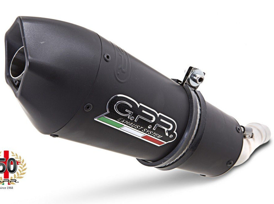 GPR BMW F800R (15/16) Slip-on Exhaust "GPE Anniversary Black Titanium"