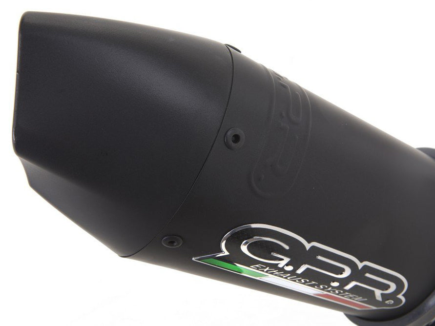 GPR Ducati Hypermotard 821 Slip-on Exhaust "GPE Anniversary Black Titanium"