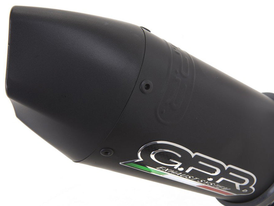 GPR Ducati Monster 1200 Slip-on Exhaust "GPE Anniversary Black Titanium" (EU homologated)