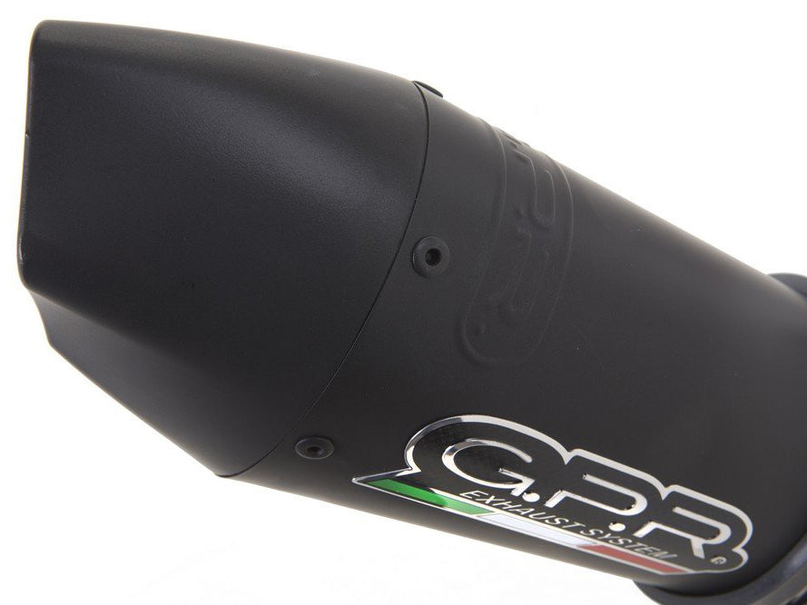 GPR Ducati Monster 821 Slip-on Exhaust "GPE Anniversary Black Titanium" (EU homologated)