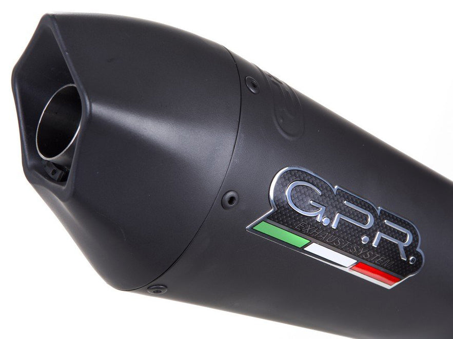 GPR Ducati Hypermotard 821 Slip-on Exhaust "GPE Anniversary Black Titanium"