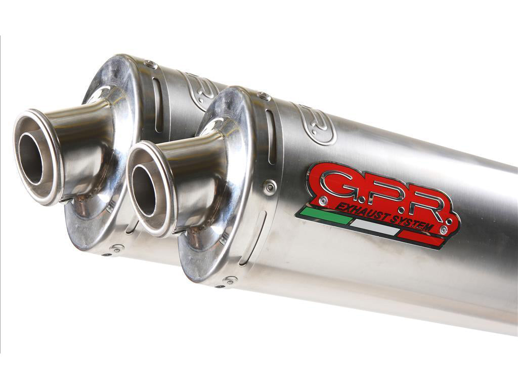 GPR Ducati Monster S2R 800 Full Exhaust System "Inox Tondo"