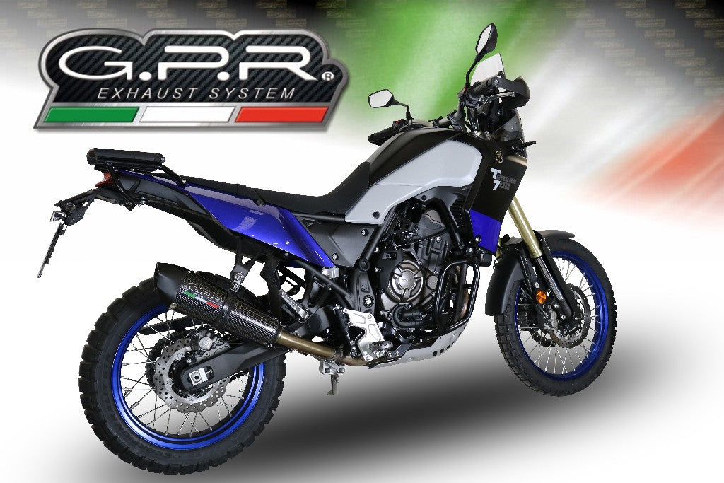 GPR Yamaha Ténéré 700 Slip-on Exhaust "GP Evo 4 Poppy" (EU homologated)