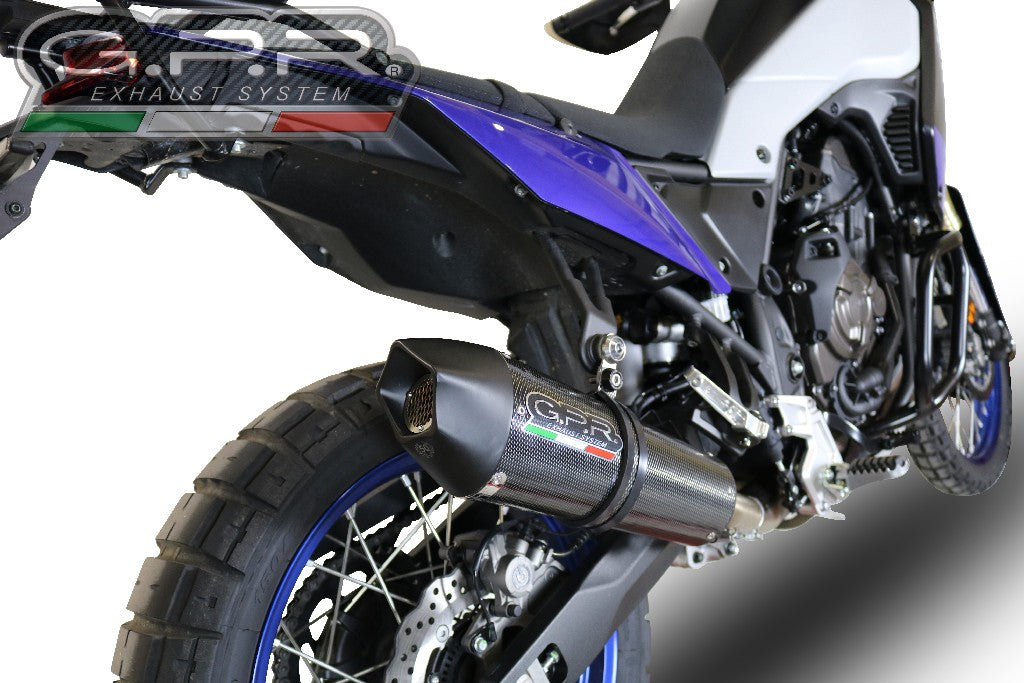 GPR Yamaha Ténéré 700 Slip-on Exhaust "GP Evo 4 Poppy" (EU homologated)